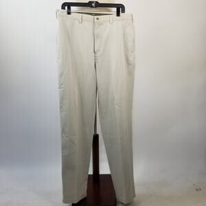 Savane Khaki Men's Pants Trousers  Very Good Size 36 x 34